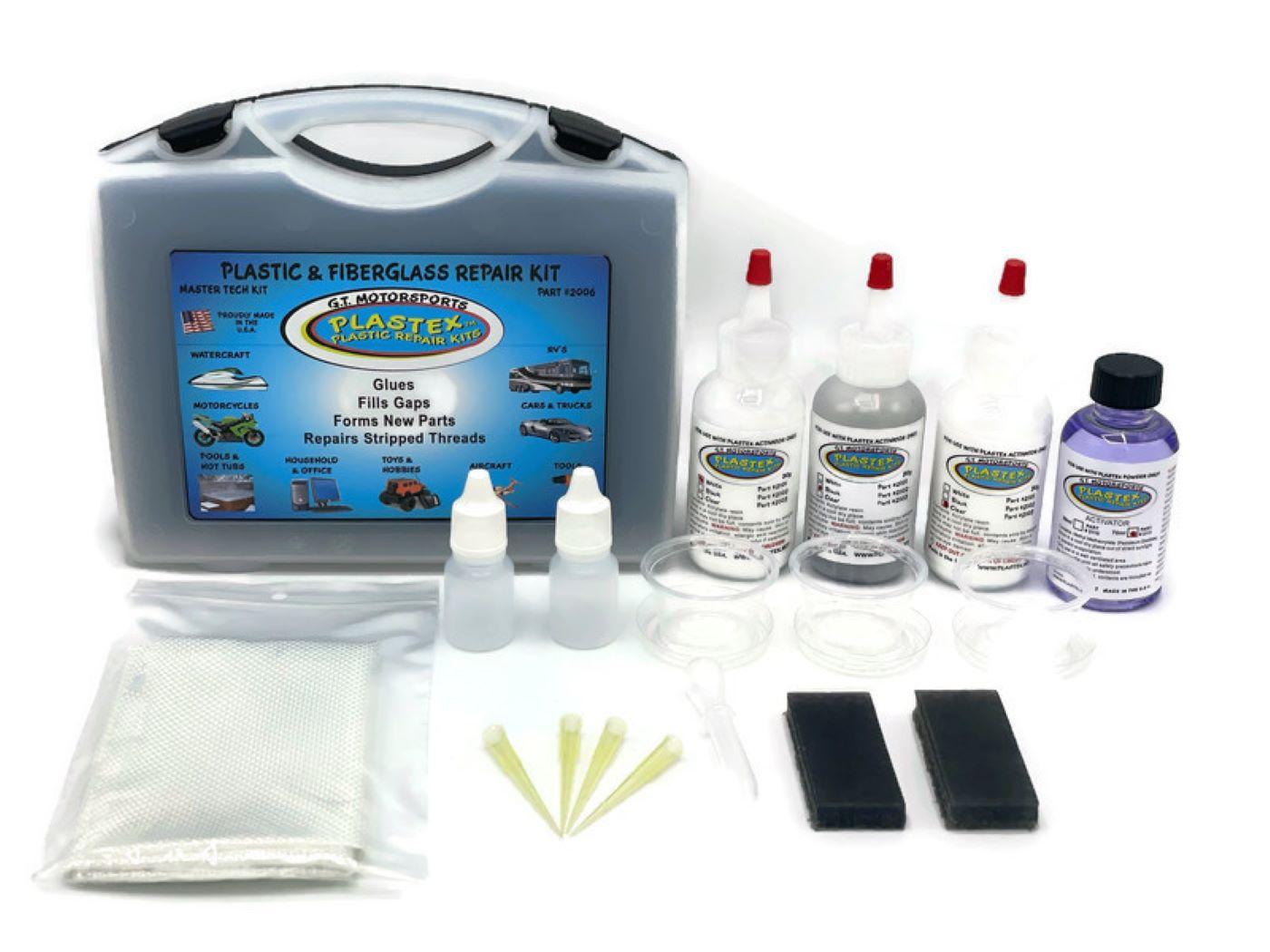 Binding Resin Structural Fiberglass Repair Kit Acrylic Plastic ABS & More -  Multi-Tech Products